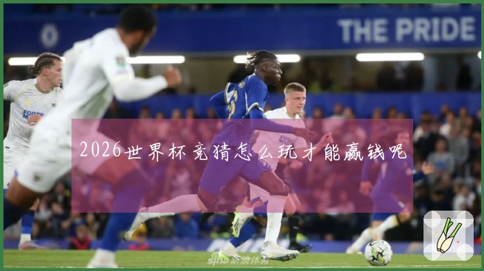 2026世界杯竞猜怎么玩才能赢钱呢